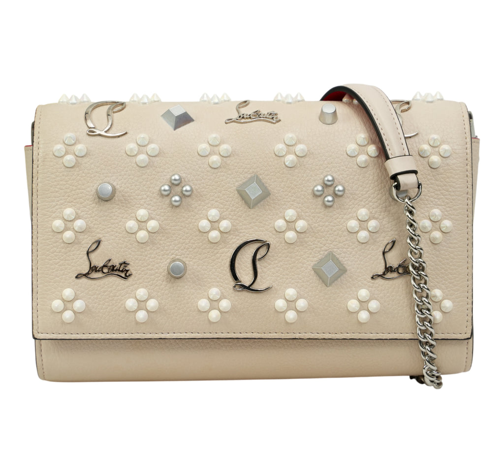 Craie Paloma Embellished Leather Shoulder Bag
