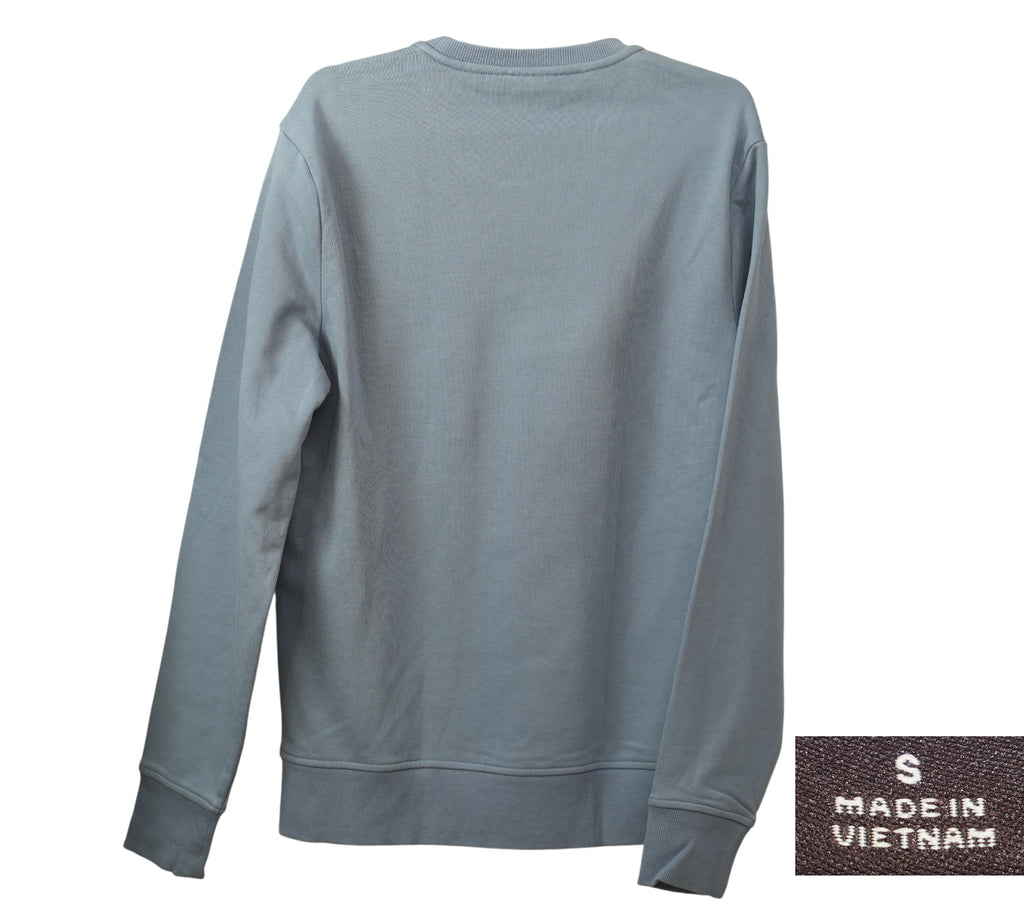 Ocean Mist Logo Embossed Regular Fit Sweatshirt Size - S