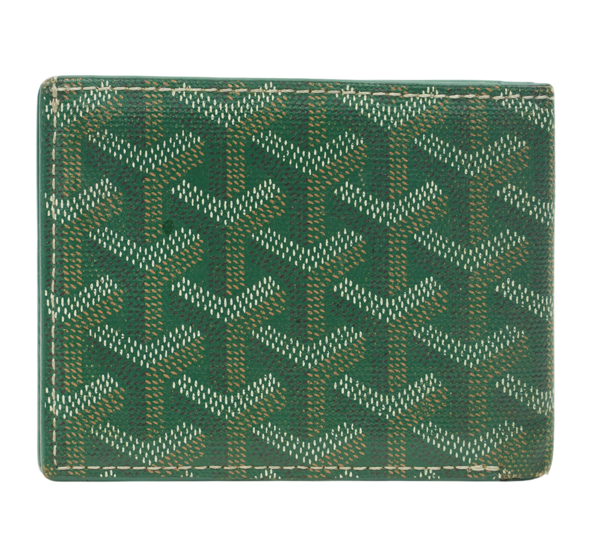 Goyard Green Insert Victoire Card Wallet