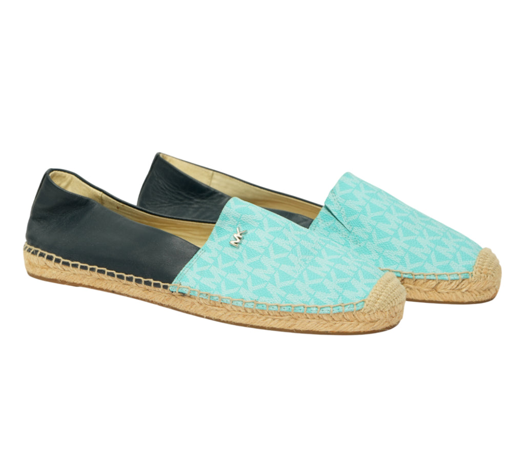 Kendrick Logo & Leather Slip-On Espadrille Size 37.5 - Eur