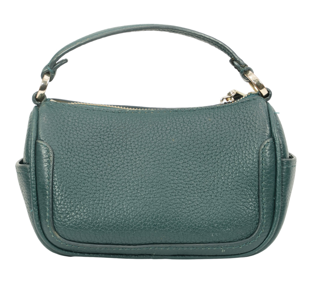 Smoosh Pebbled Leather Micro Crossbody Bag