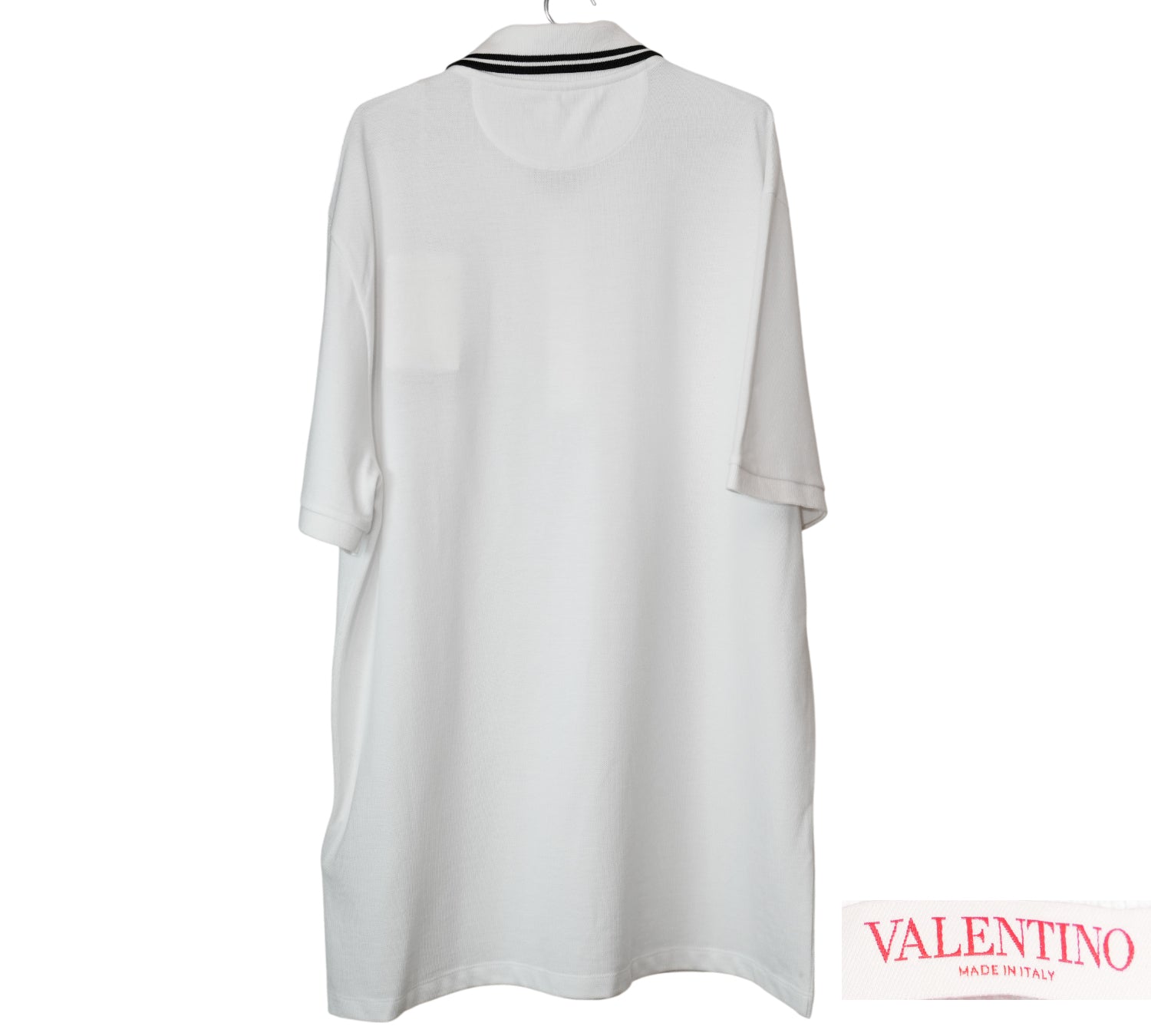 VLogo Laurel Wreath Cotton-Piqué Polo Shirt Size - XL