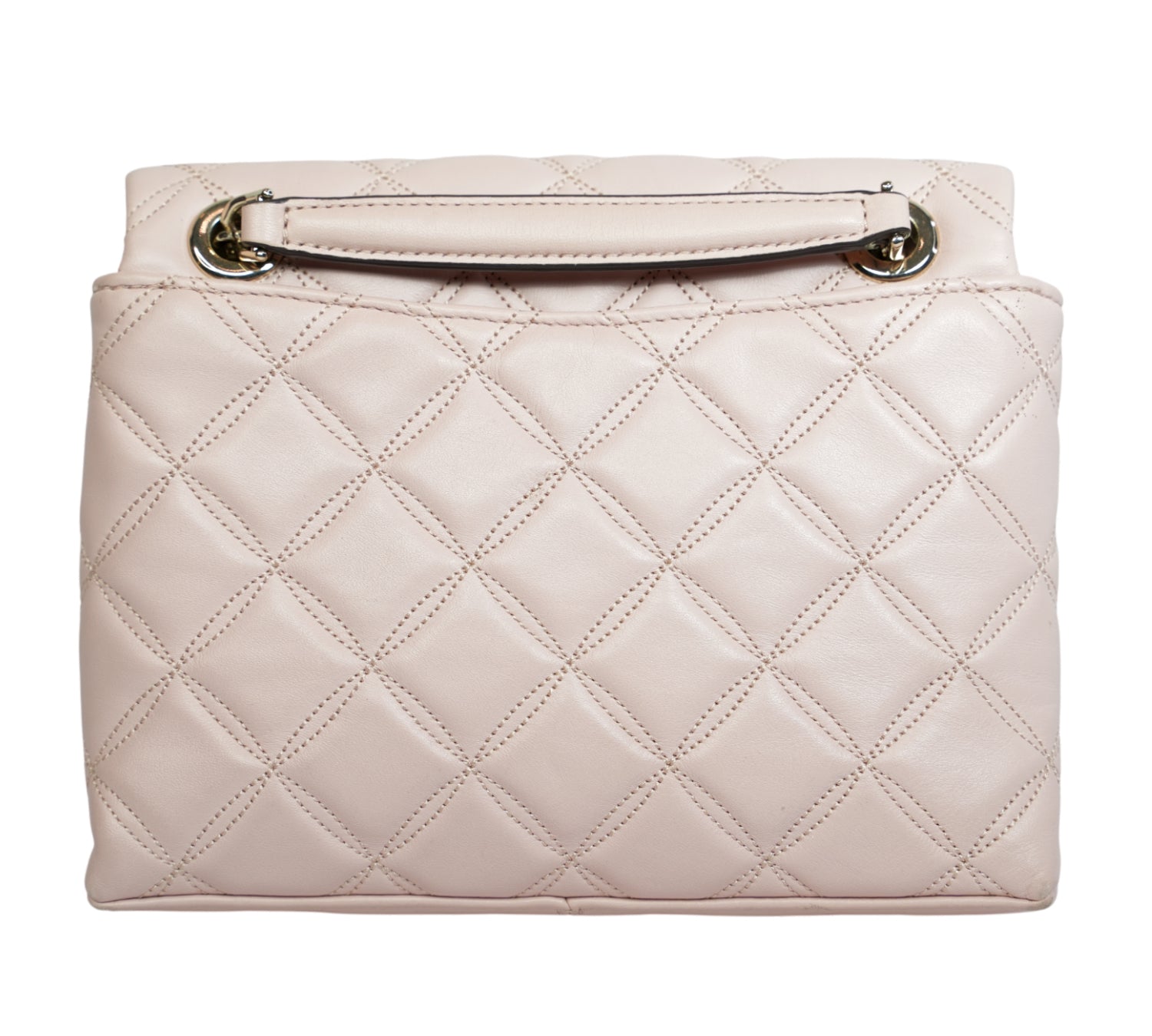 Rose Smoke Natalia Small Flap Crossbody Bag
