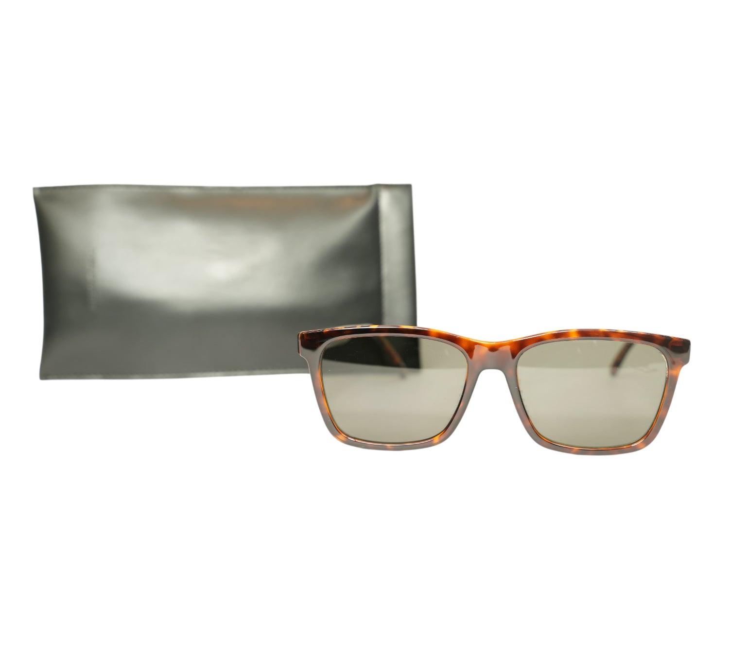 Havana Square Signature Sunglasses