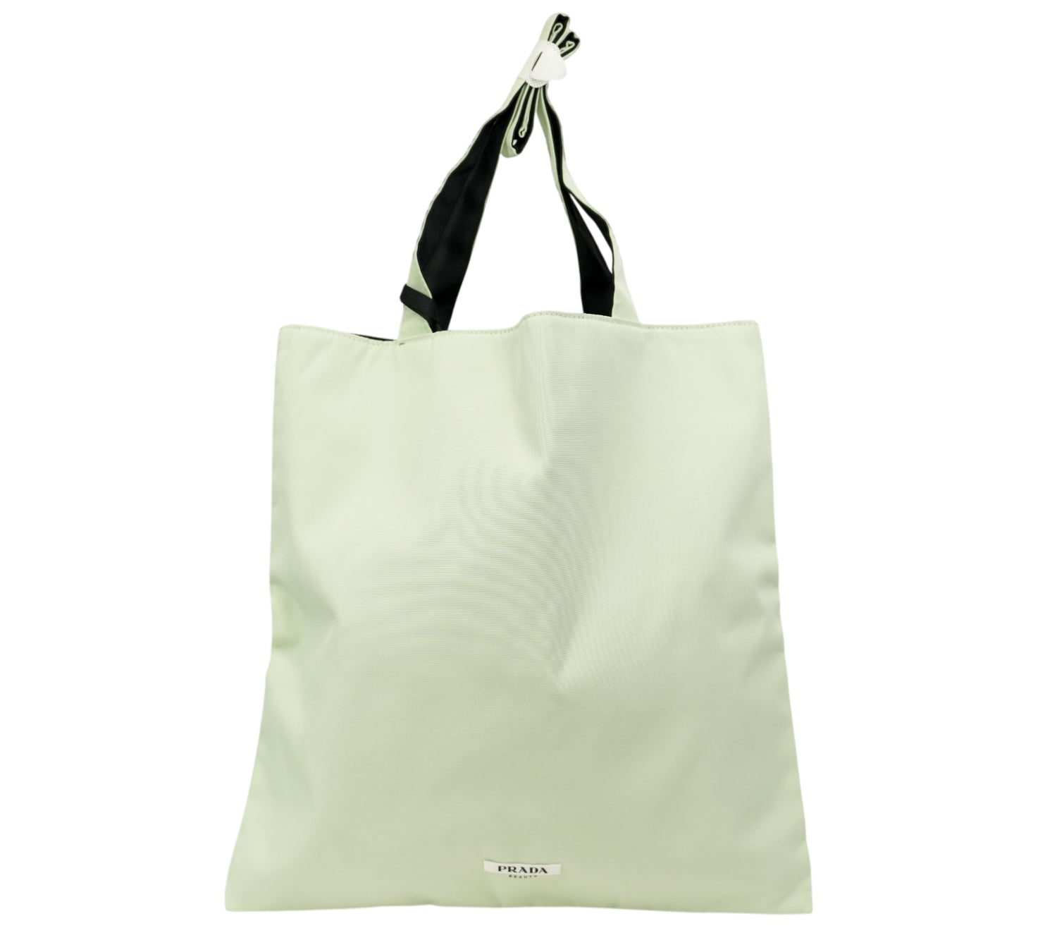Prada  Reversible Nylon Tote Bag With Removable Pouch