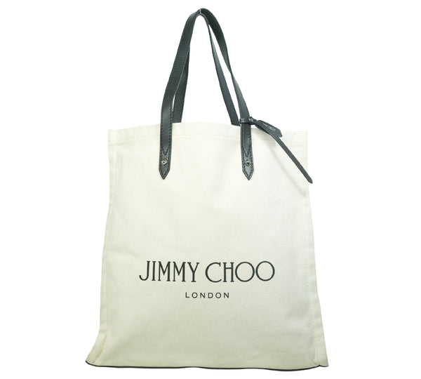 Ivory/Natural Cotton Canvas Tote Bag