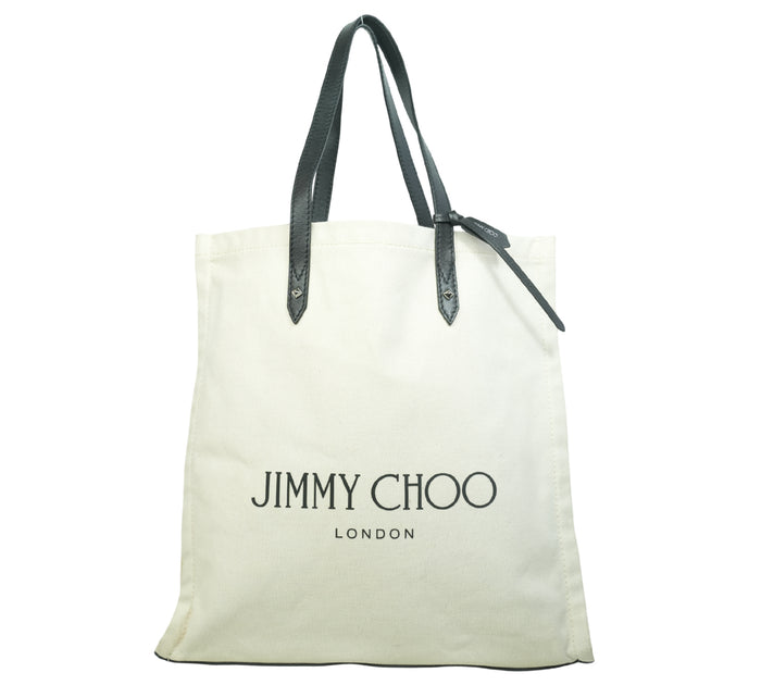 Ivory/Natural Cotton Canvas Tote Bag