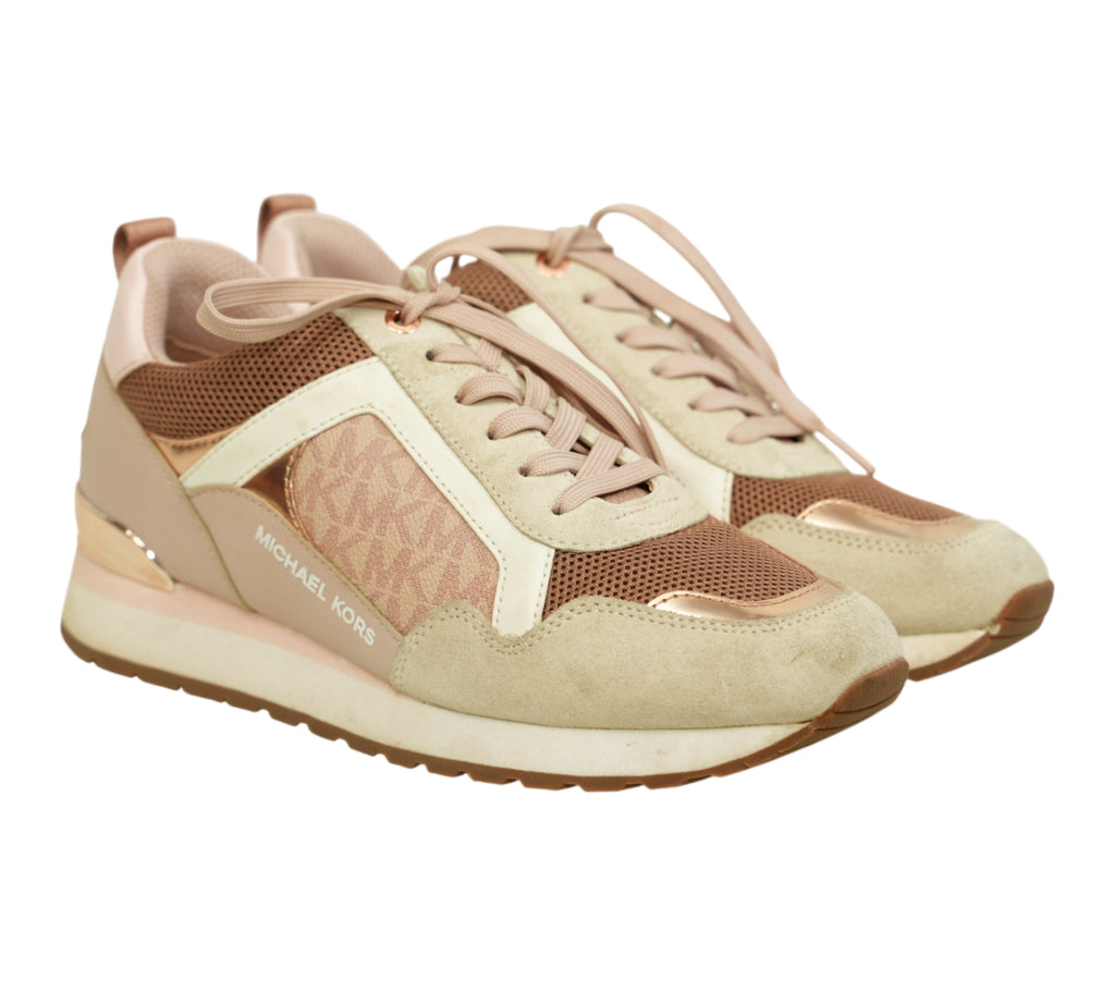 Soft Pink Wilma Logo Trainer Size 35.5 - Eur