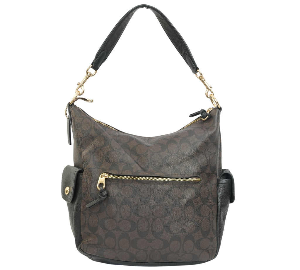 Signature Canvas Pennie Shoulder Bag