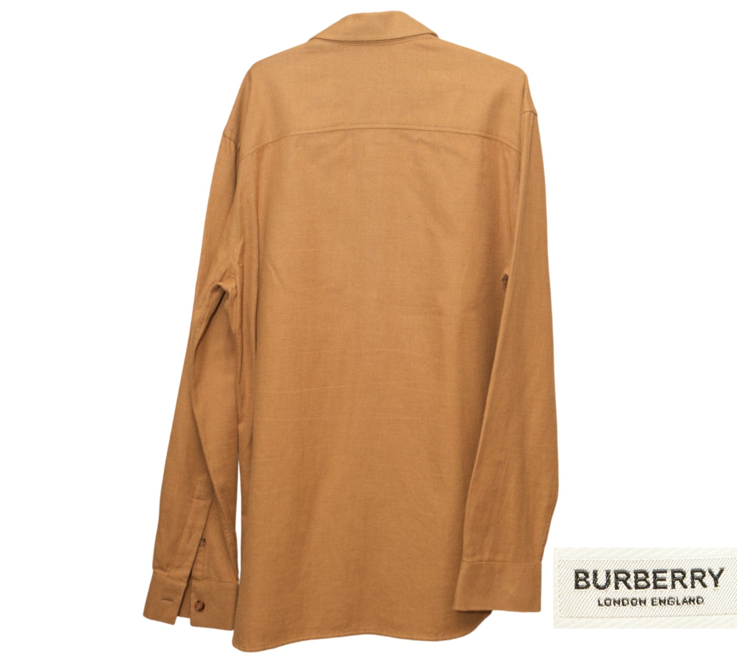 Burberry  Felted Wool Cashmere Overshirt Size - XS/TP