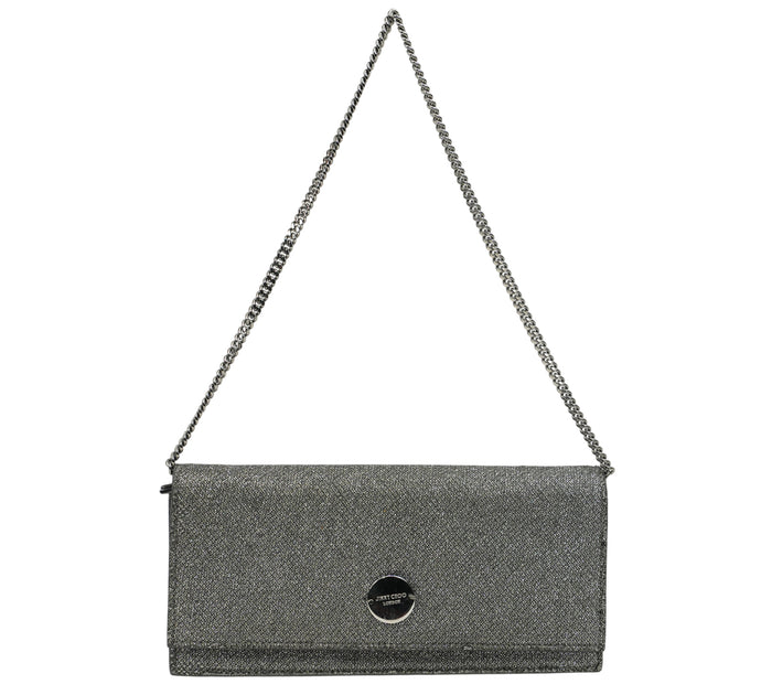 Florence Glitter Flap Crossbody Bag
