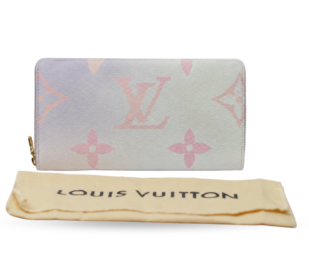 Monogram Giant Sunrise Pastel Zippy Wallet