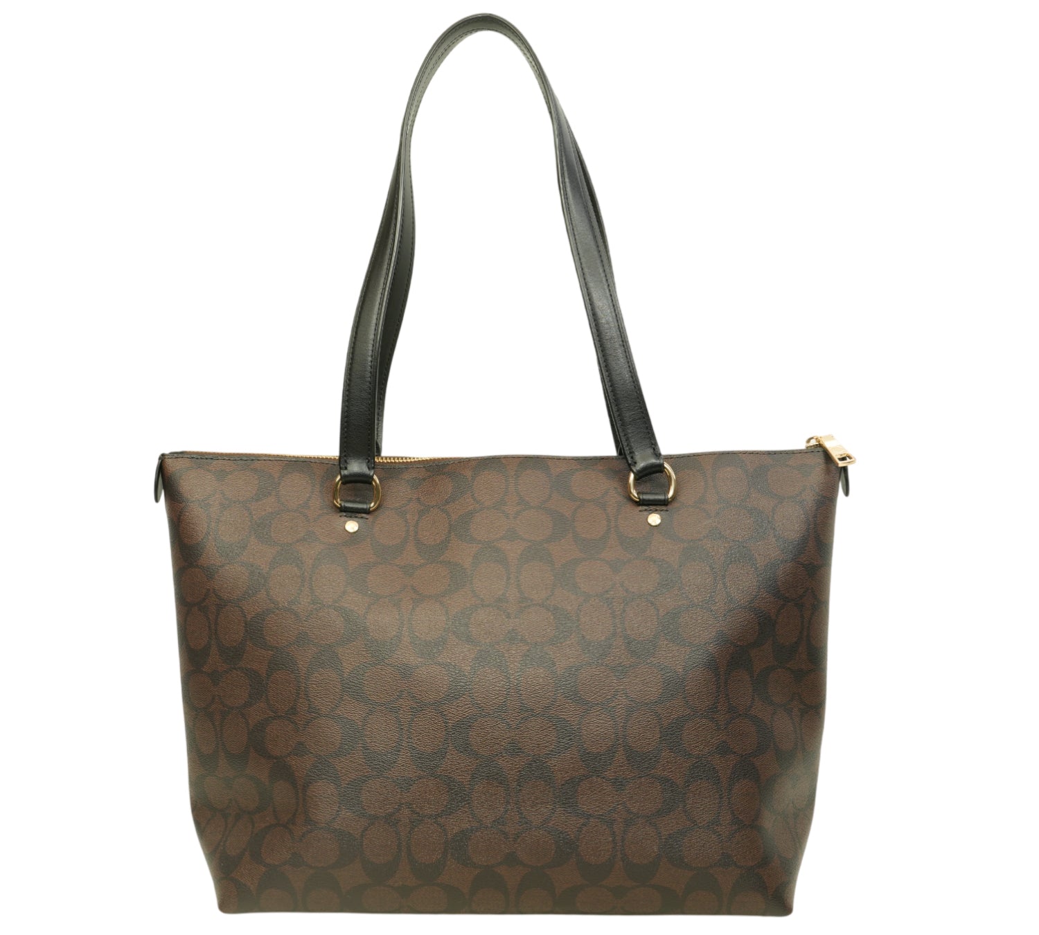 Brown Signature Canvas Gallery Tote