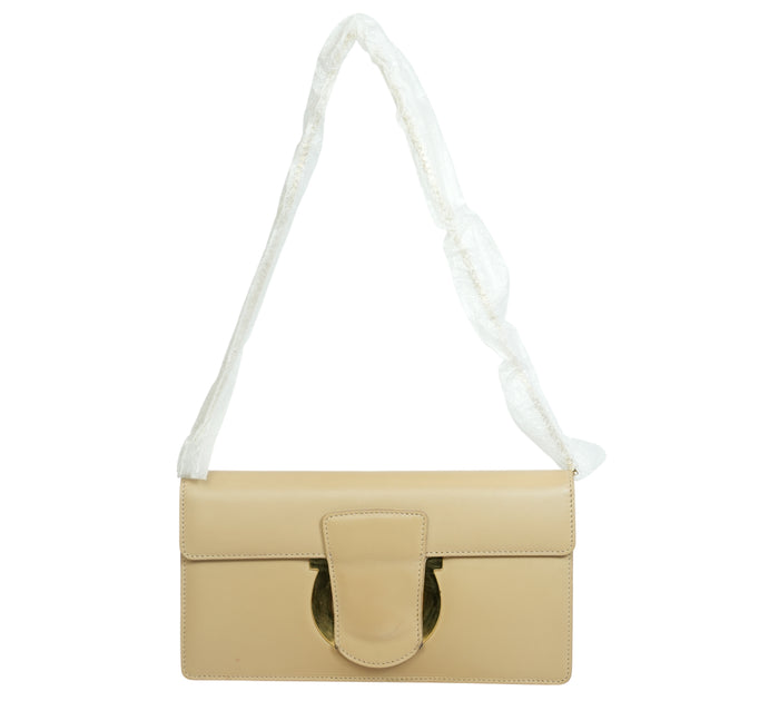 Macadamia Thalia Leather Shoulder Bag