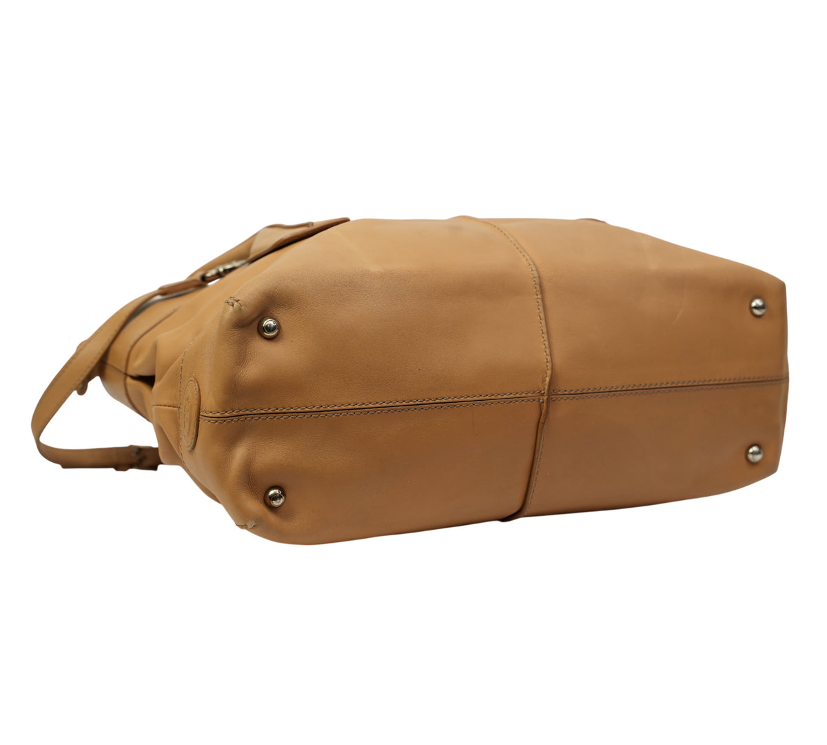 Tods  Beige Leather D-Styling Manici Bag
