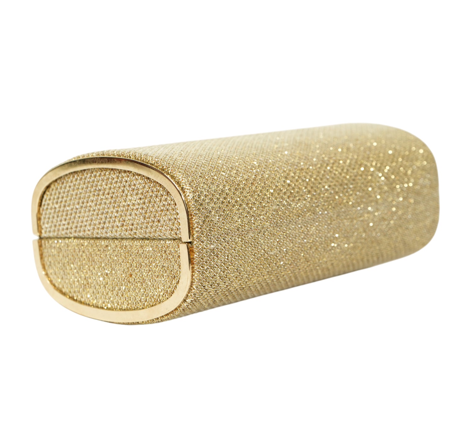 Praha Glitter Fabric Clutch