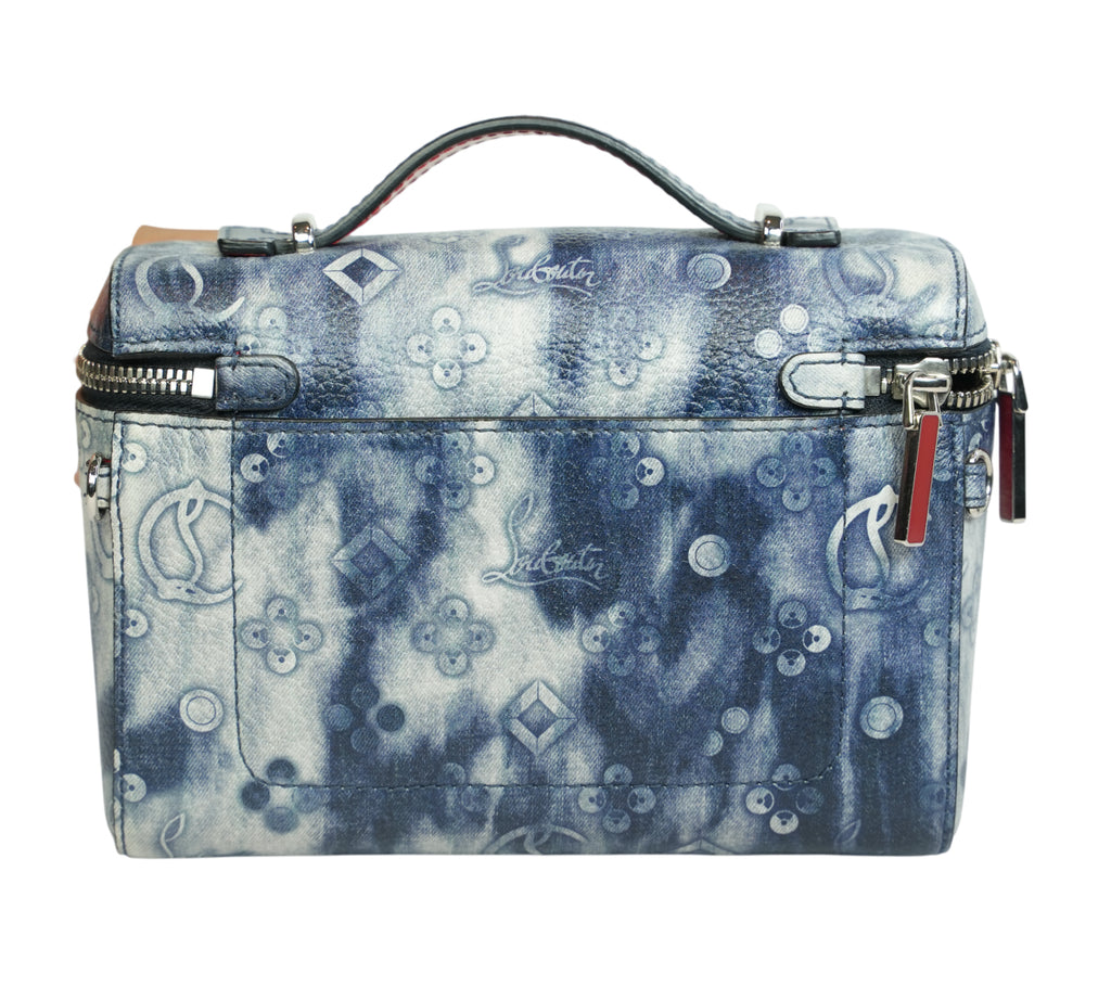 Denim Print Kypipouch Small Crossbody Bag