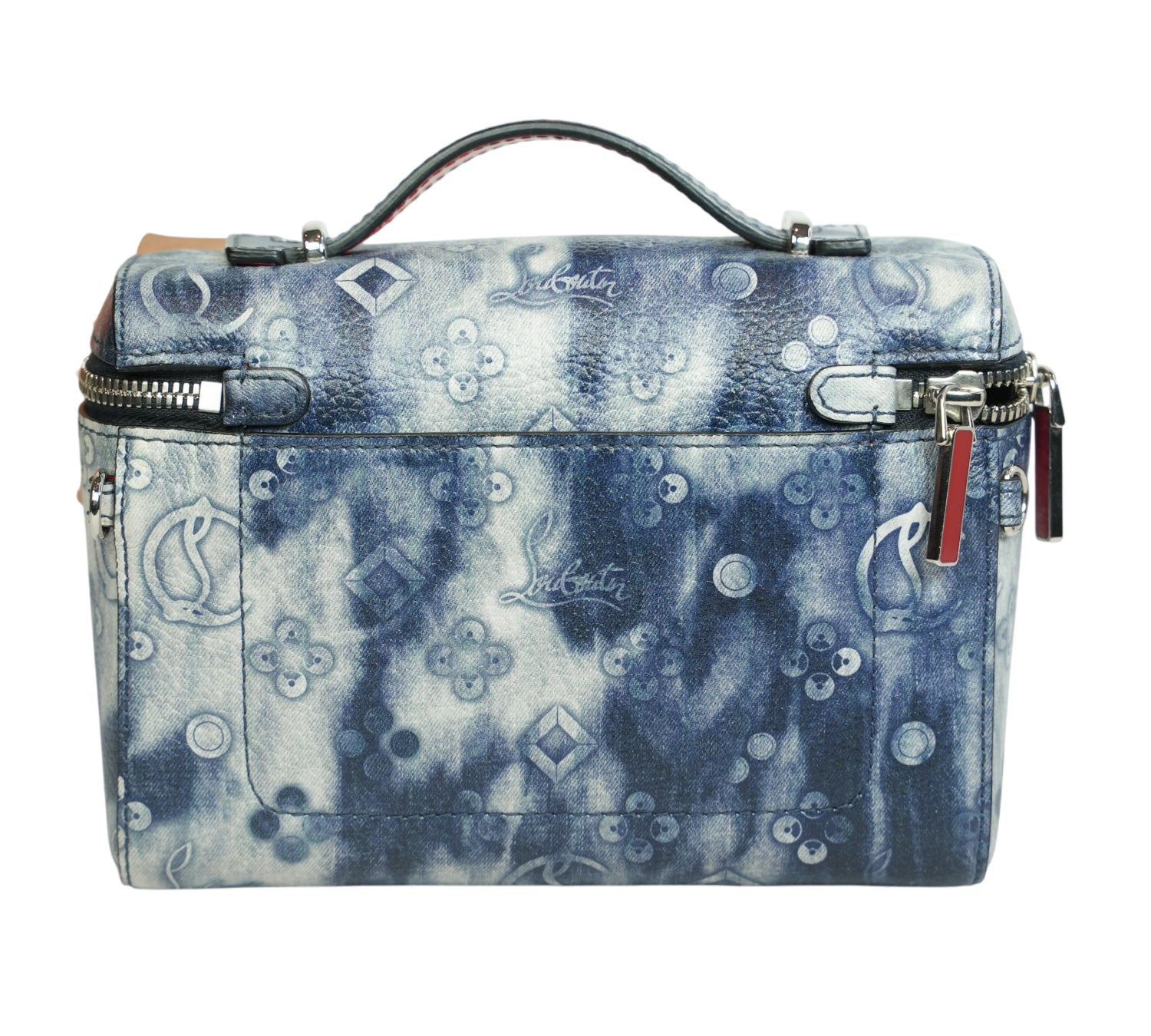 Denim Print Kypipouch Small Crossbody Bag