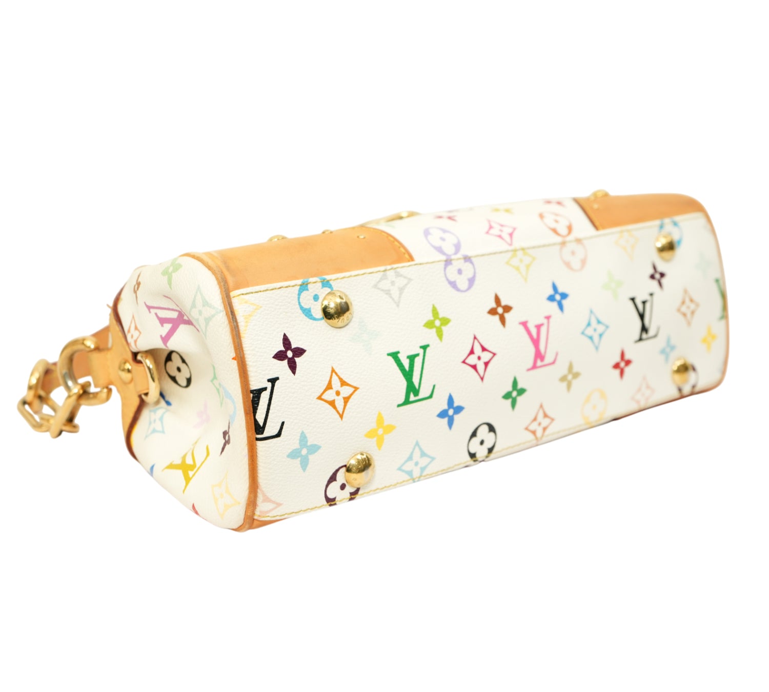 Takashi Murakami Monogram Multicolore Beverly MM Bag