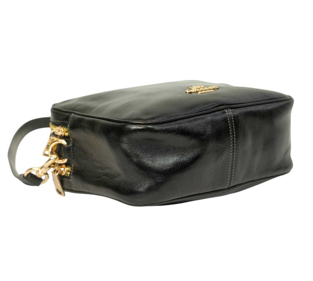 Black Carey Crossbody Bag
