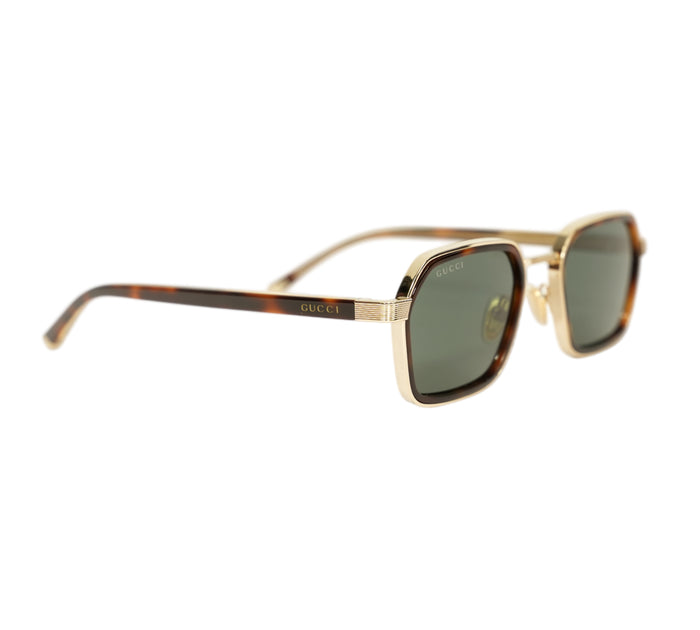 Havana Square Frame Sunglasses