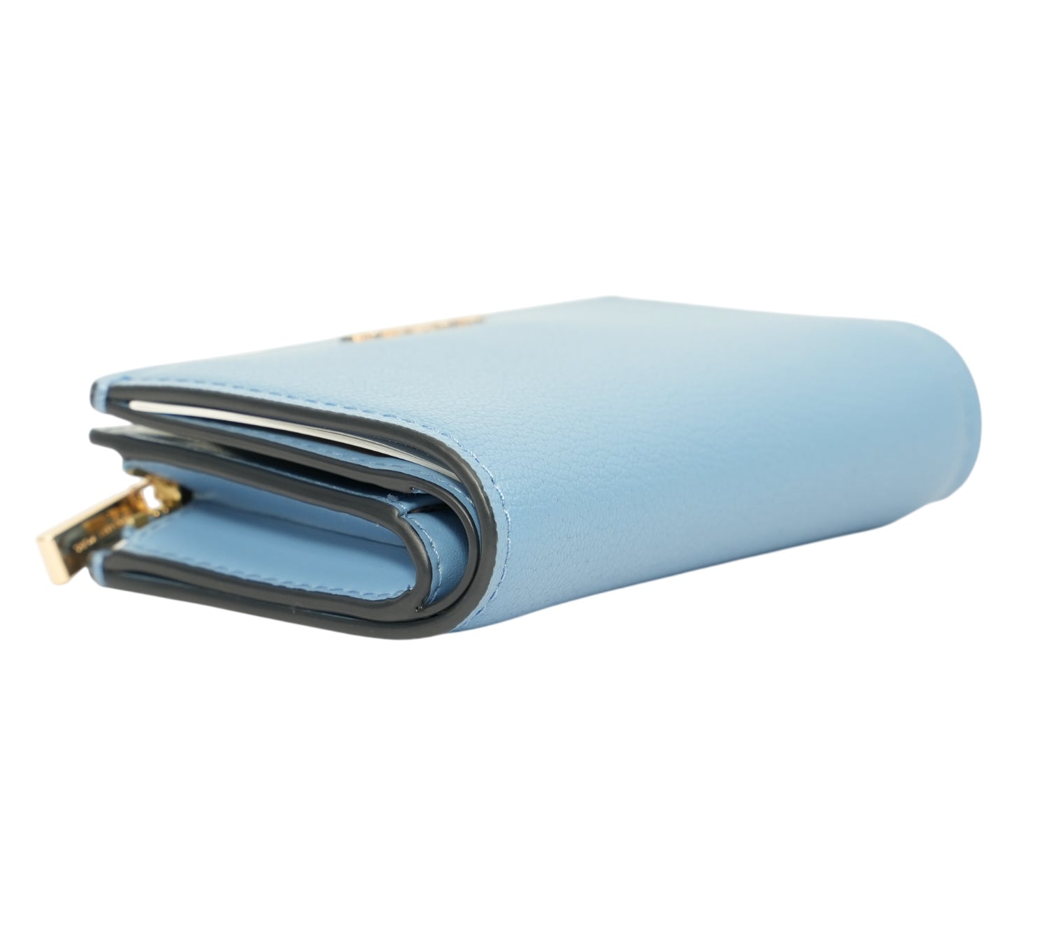 Blue Bryant Medium Pebbled Leather Wallet