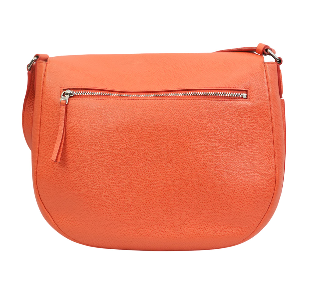 Orange Trotteur Messenger Bag