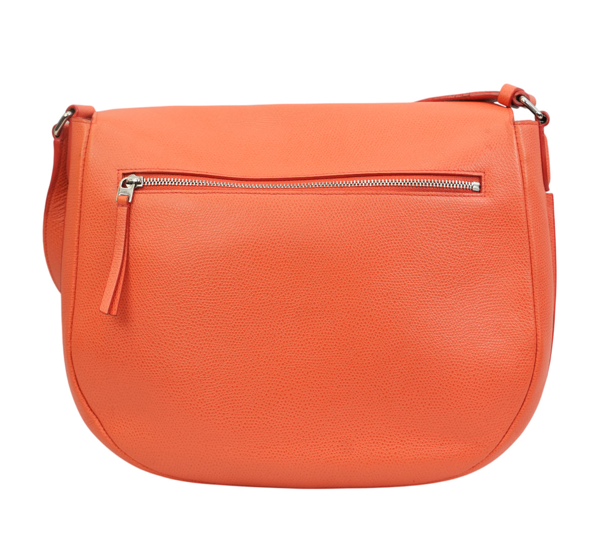 Celine  Orange Trotteur Messenger Bag