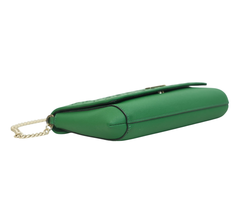 Newbury Lane Laser Cut Flap Shoulder Bag