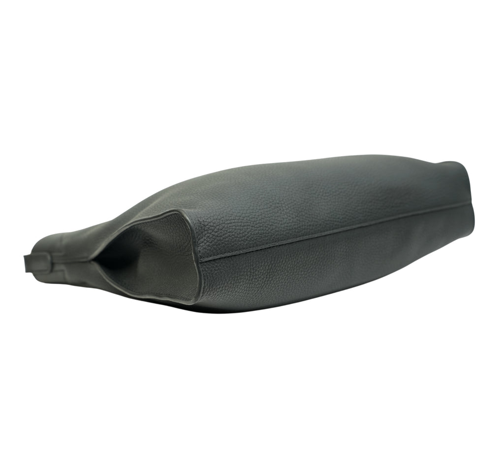 Black Joan Leather Shoulder Bag