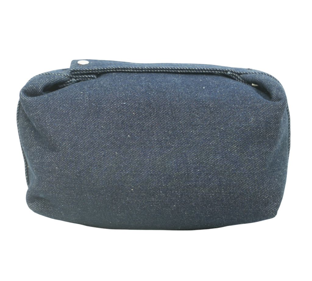 Denim Cosmetic Pouch