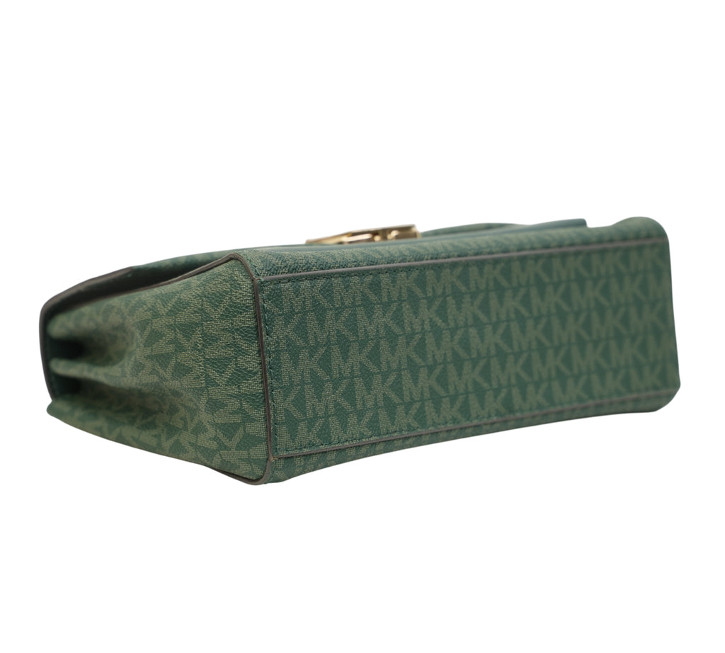 Lita Medium Two-Tone Logo Crossbody Bag