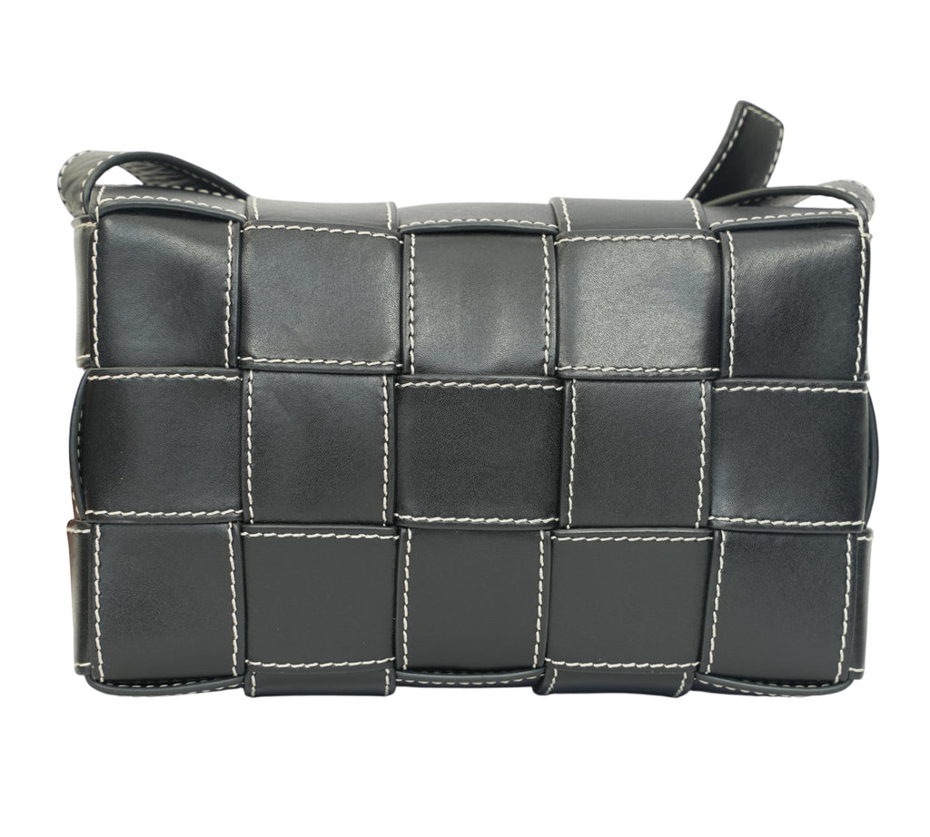 Black Cassette Crossbody Bag