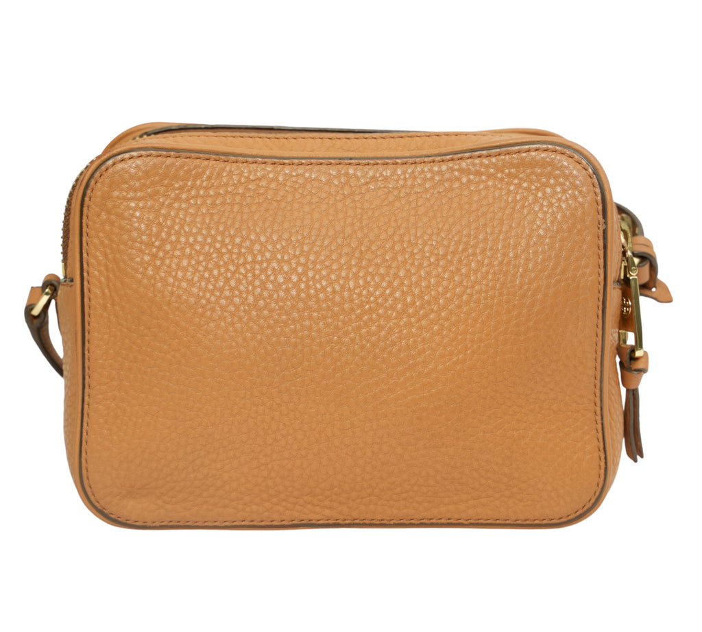 Robinson Textured Leather Double Zip Crossbody