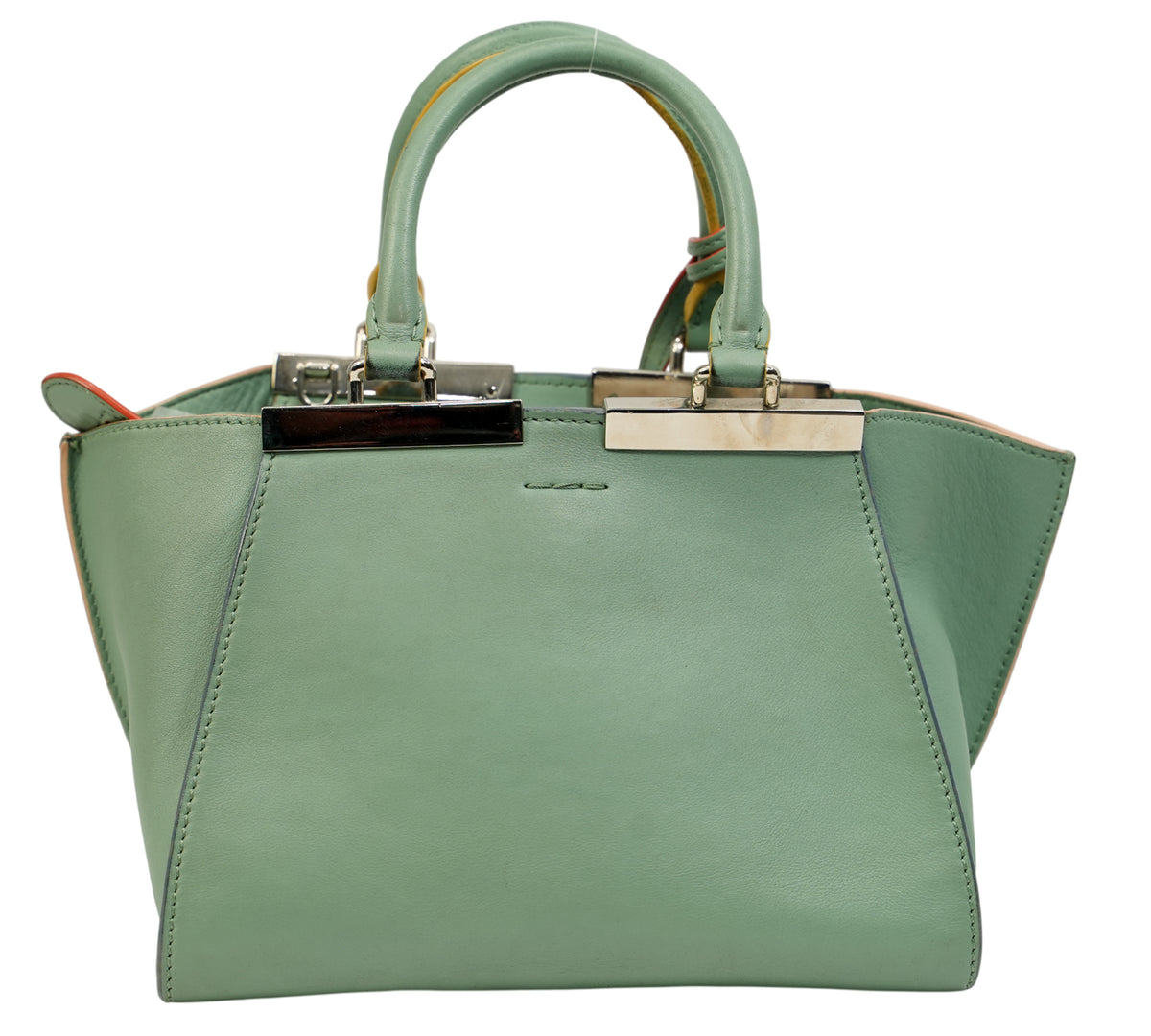 Fendi  Mint Green Mini 3Jours Tote Bag