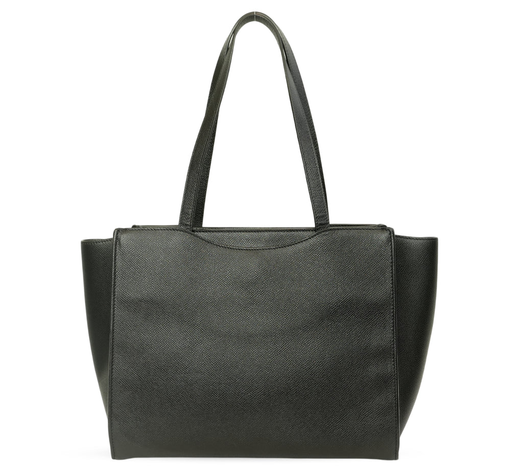 Black Gemini Gancini Medium Tote Bag