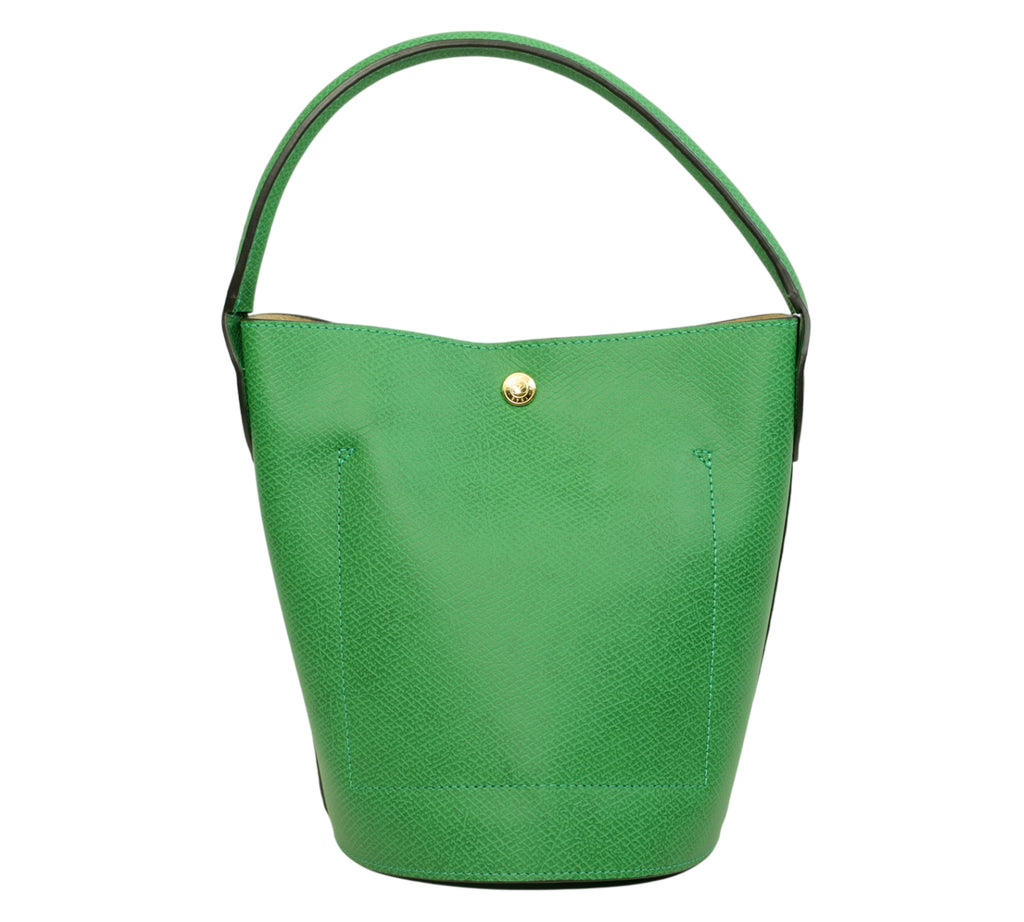 Green Épure Bucket Bag