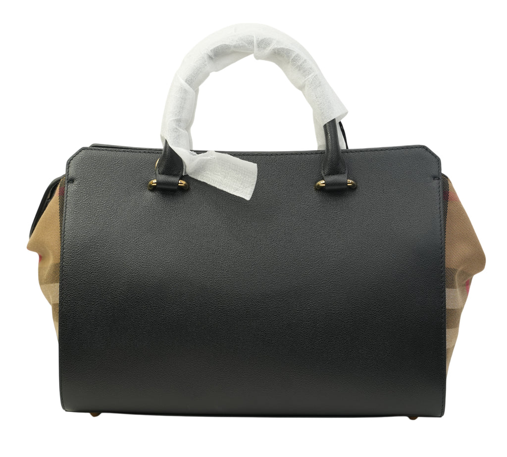 Black Banwell Leather Tote Bag