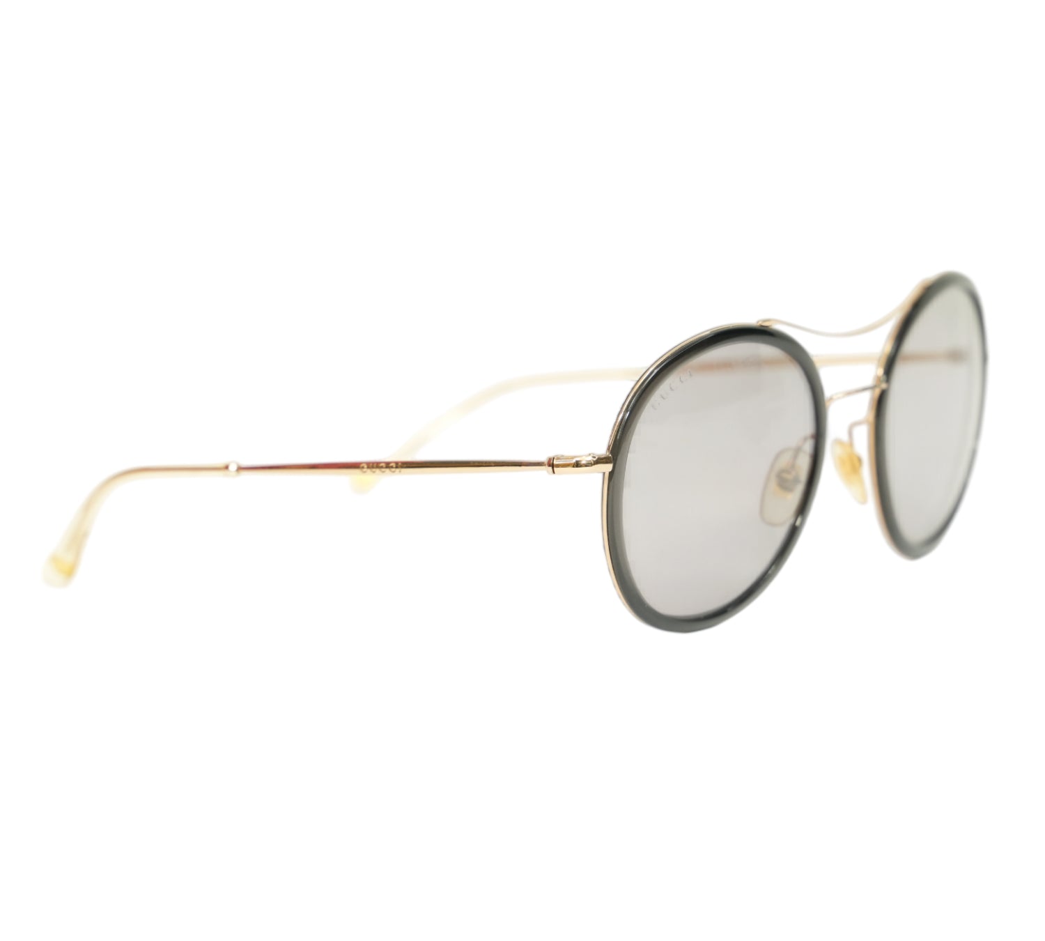 Dark Grey Round Sunglasses