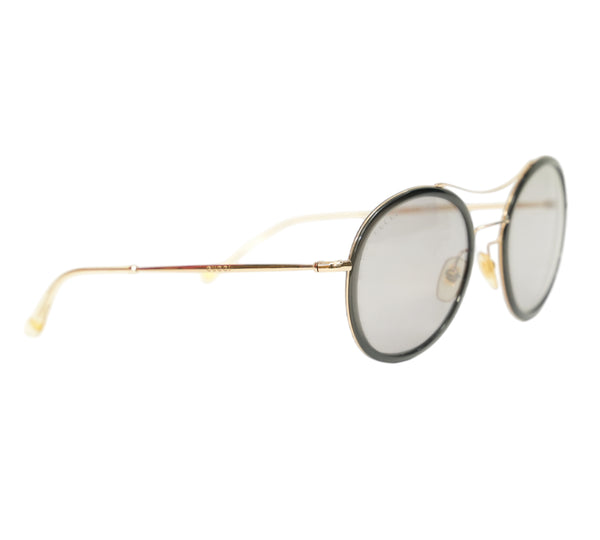 Dark Grey Round Sunglasses