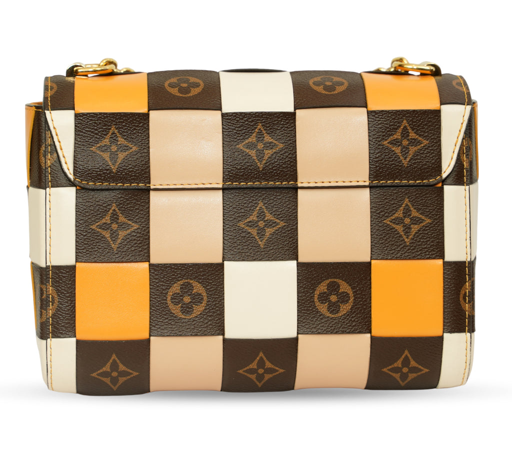 Monogram Check Twist MM Bag