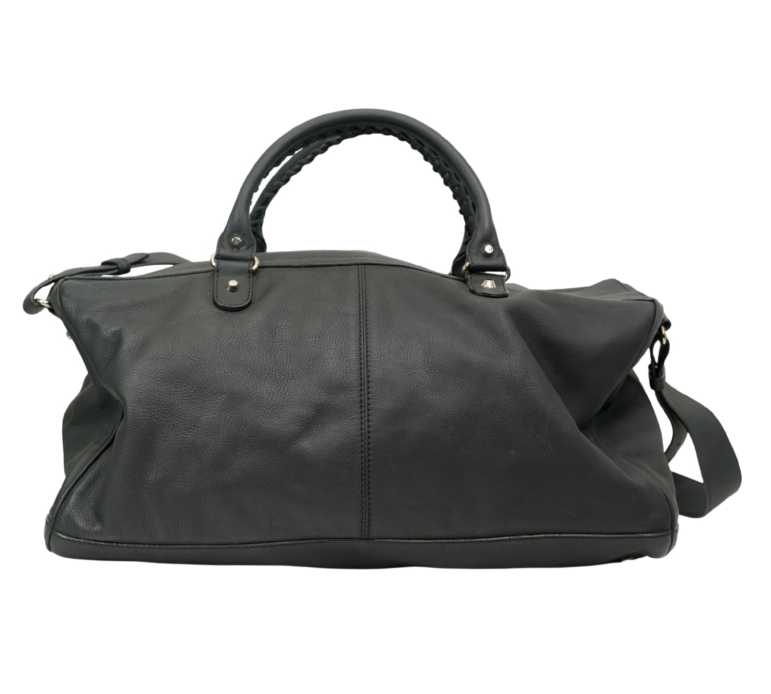 Balenciaga  Black Squash Boston Bag