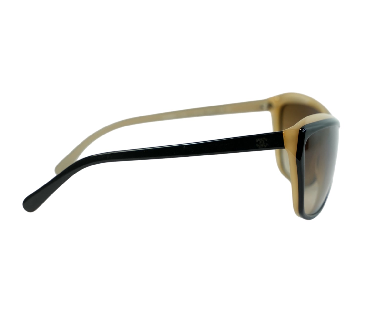 Two-Tone Oversized Sunglasses
