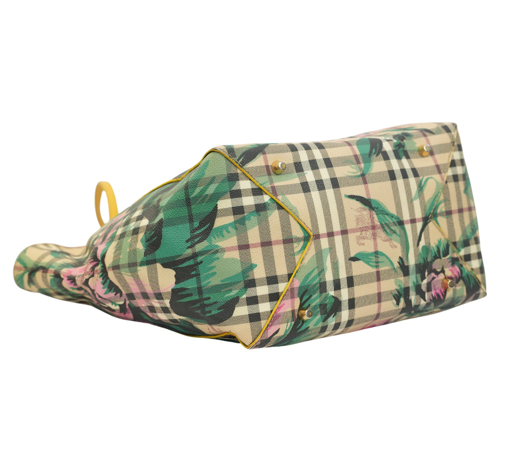 Haymarket Check Peony Rose Small Canterbury Tote Bag