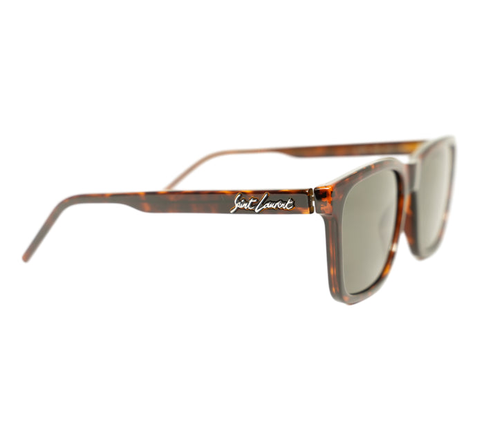 Havana Square Signature Sunglasses