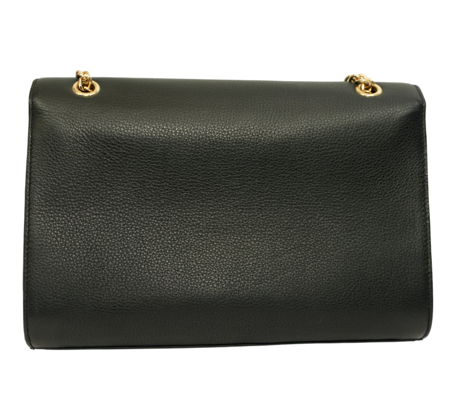 Borsa Vitello Pebble Grain Color-Block Shoulder Bag