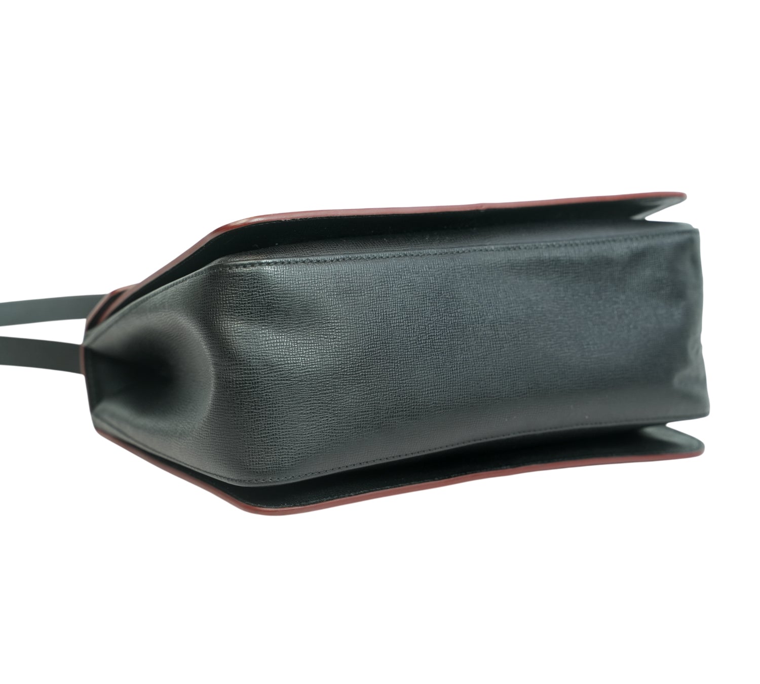 Black Le Pliage Héritage Saffiano Leather Shoulder Bag