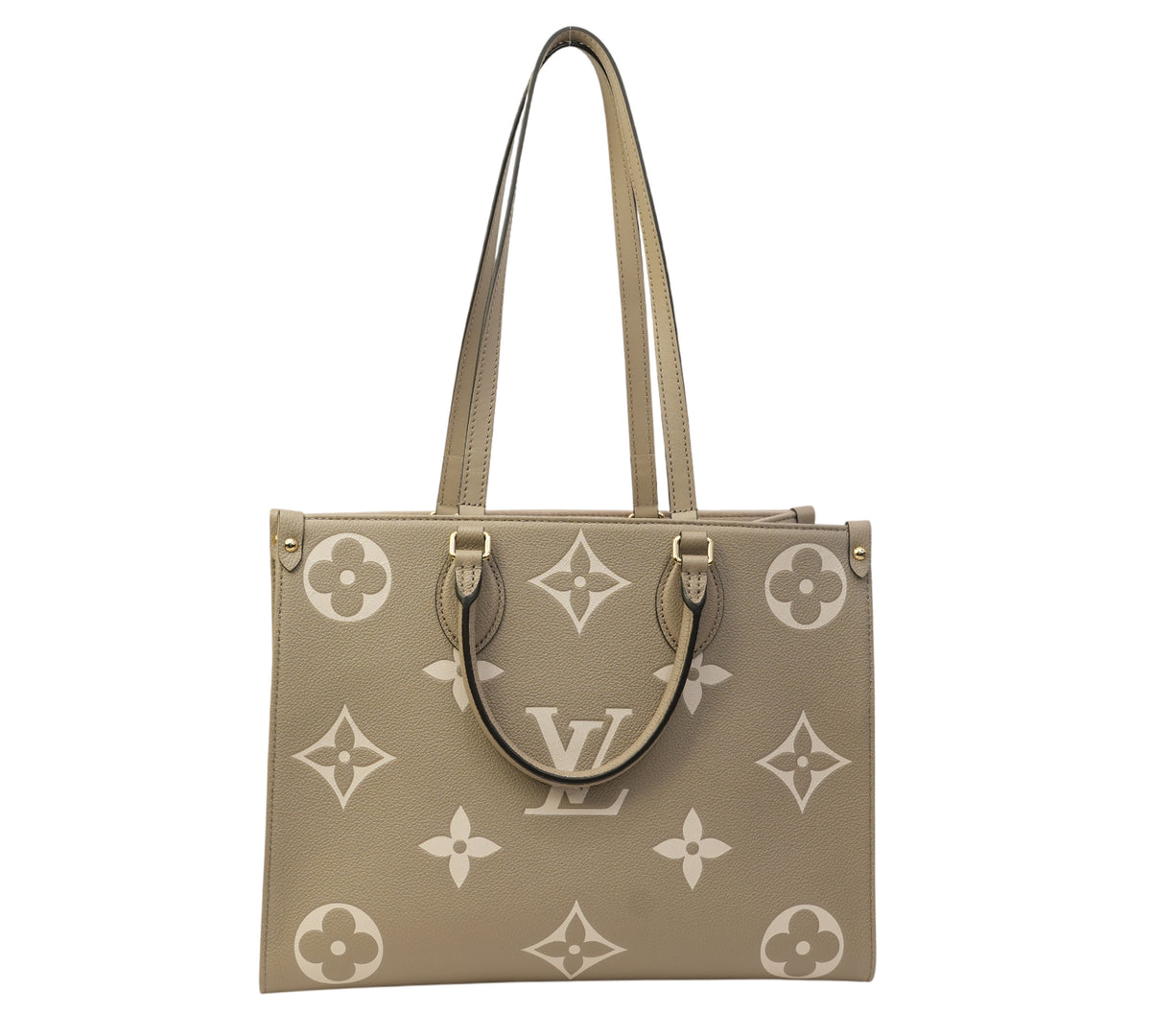  Louis Vuitton Tourterelle OnTheGo MM Tote