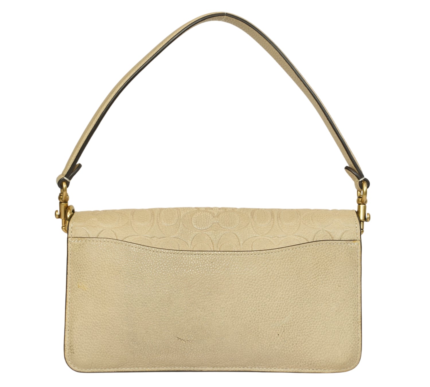 Ivory Signature Leather Tabby Shoulder Bag