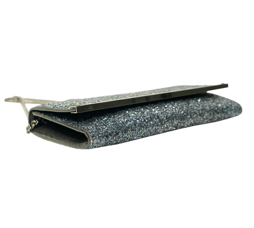Emmie Coarse Glitter Clutch Bag